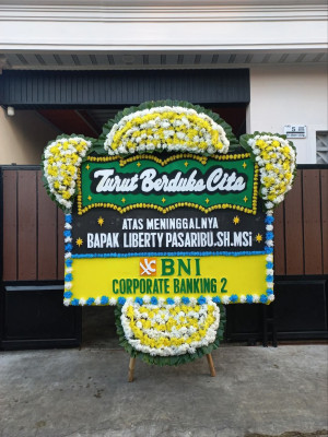 Papan Bunga Duka di Kebonjati