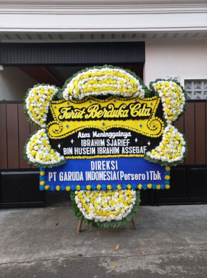 Papan Bunga Duka di Kebonjati