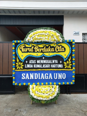 Papan Bunga Duka di Kebonjati