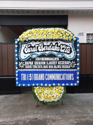 Papan Bunga Duka di Kebonjati